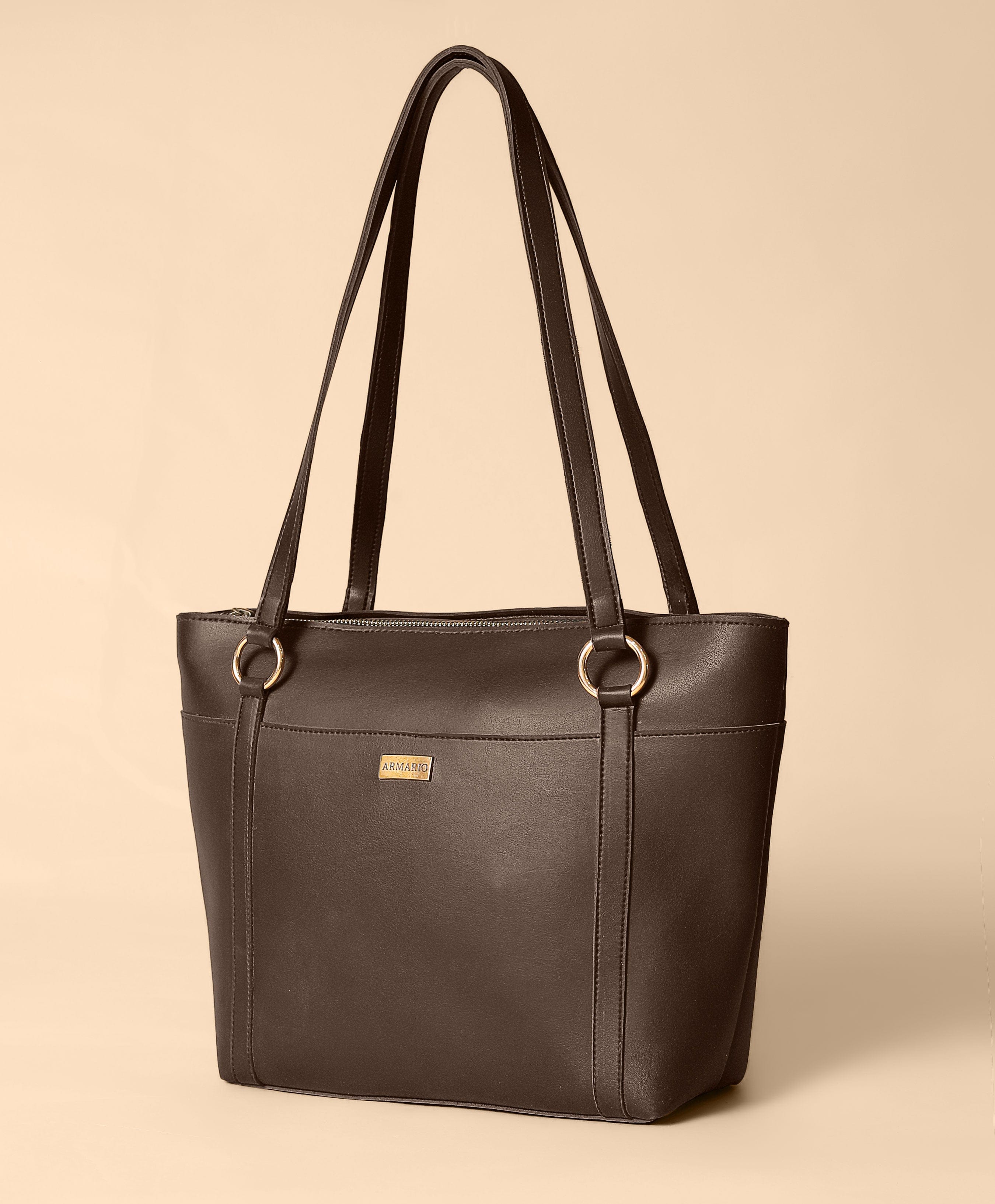 D-VINE Mini Tote Bag (Chocolate Brown)