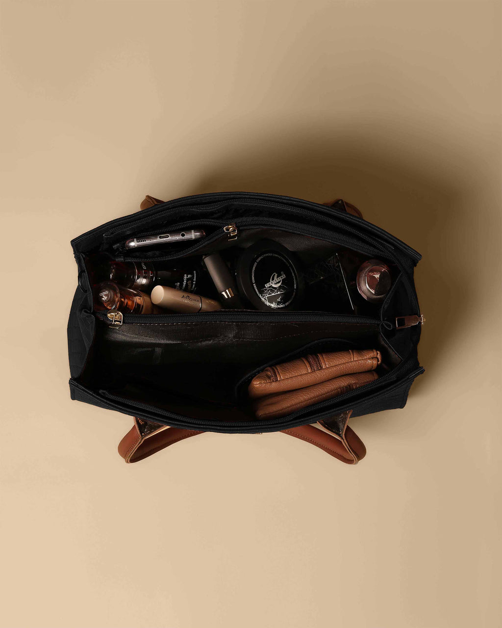 Vintage Crocodile Bag ( Black)