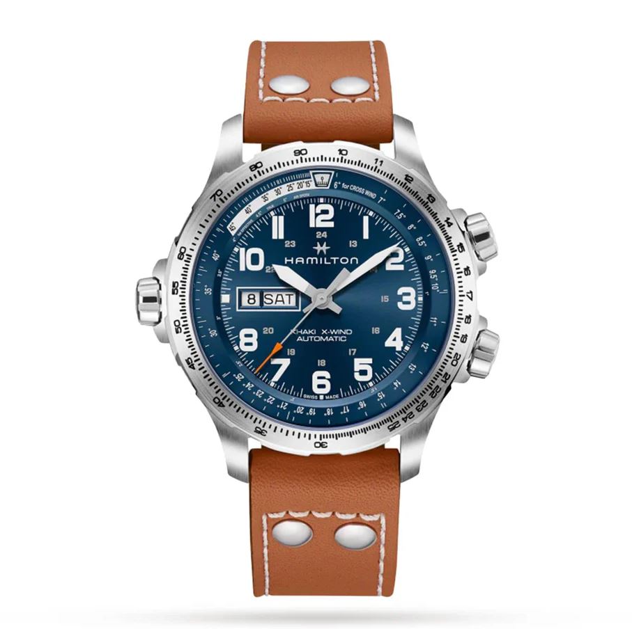 hmlt Khaki Aviation X-Wind Day Date Auto