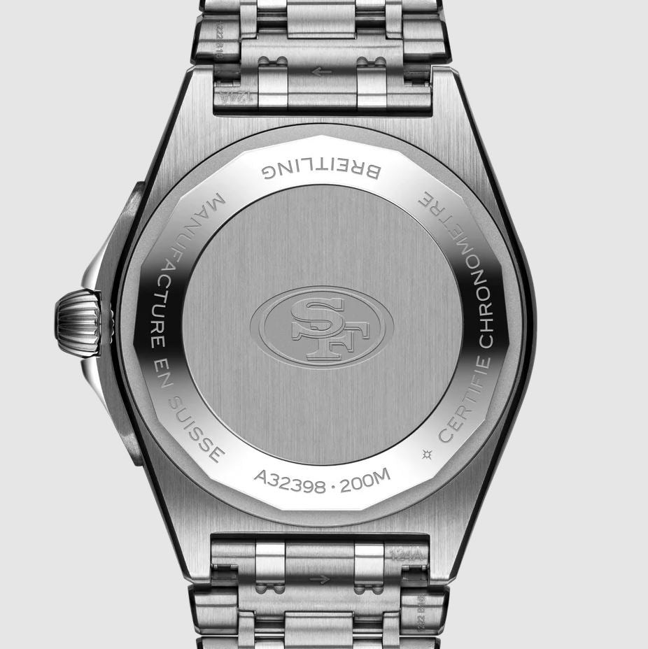 brt Chronomat GMT 40 San Francisco 49ers Edition