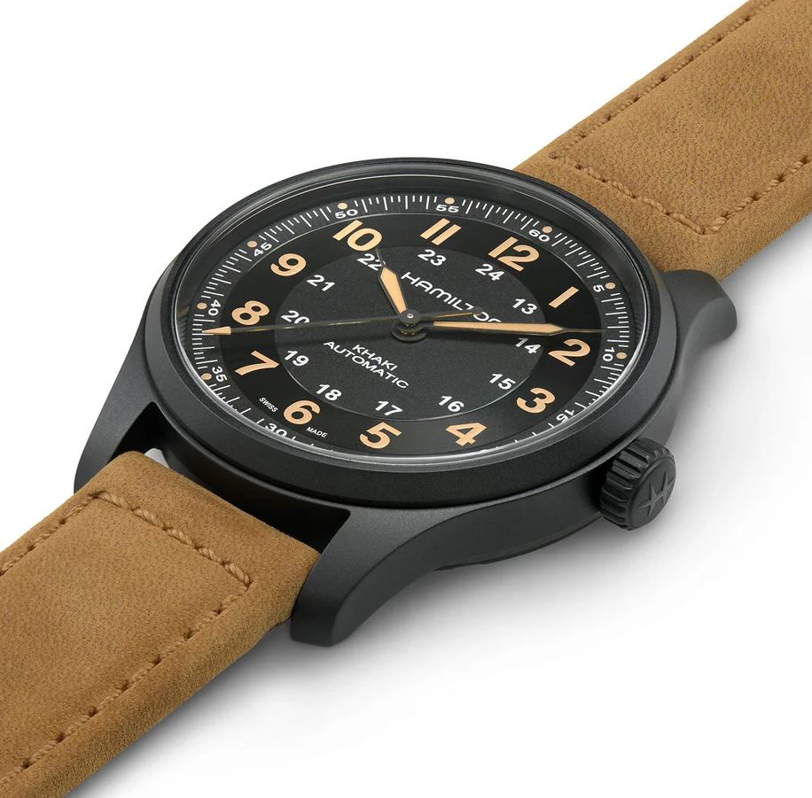 hmlt Khaki Field Titanium Auto