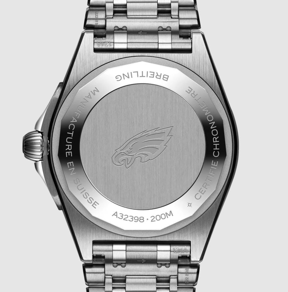 brt Chronomat GMT 40 Philadelphia Eagles Edition