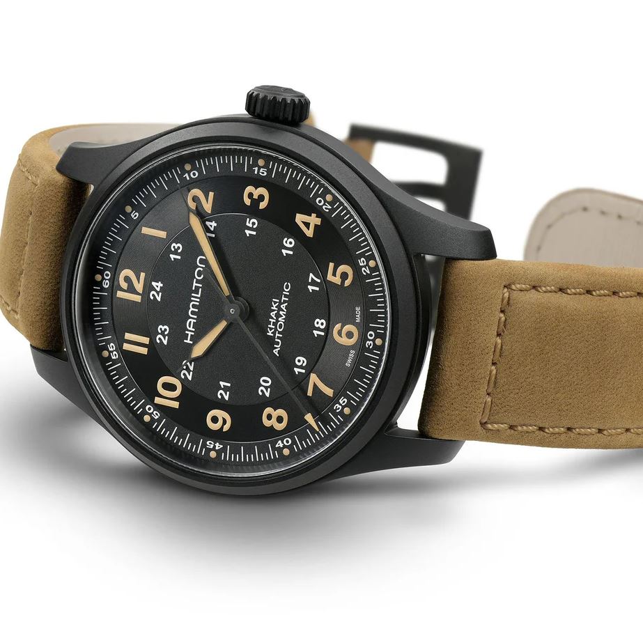 hmlt Khaki Field Titanium Auto