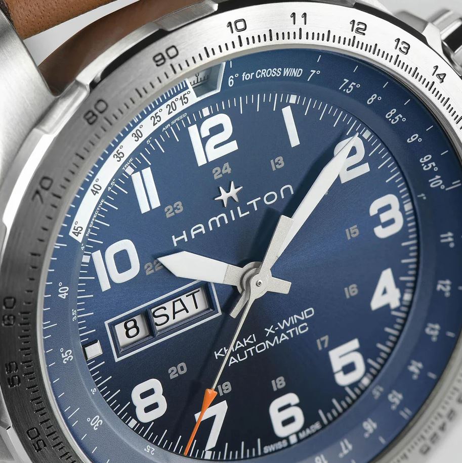 hmlt Khaki Aviation X-Wind Day Date Auto