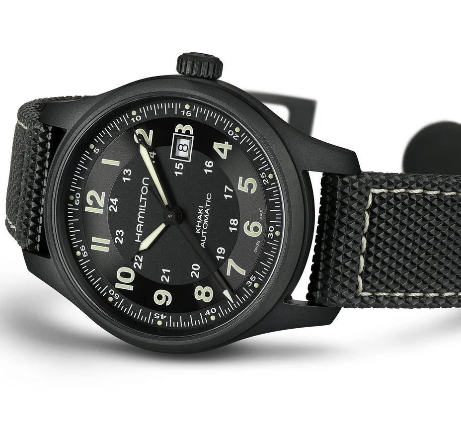 hmlt Khaki Field Titanium Auto