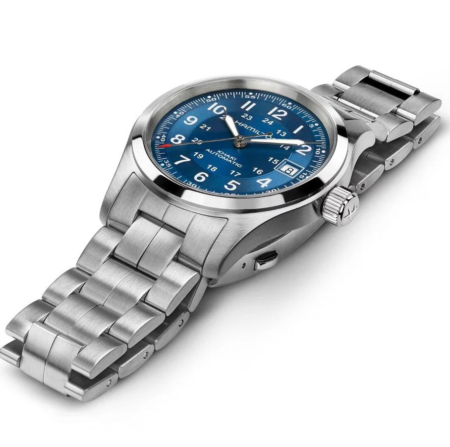 hmlt Khaki Field Auto 38mm