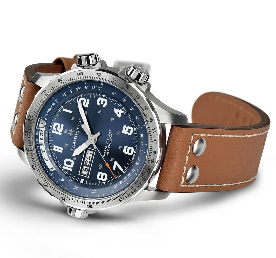 hmlt Khaki Aviation X-Wind Day Date Auto