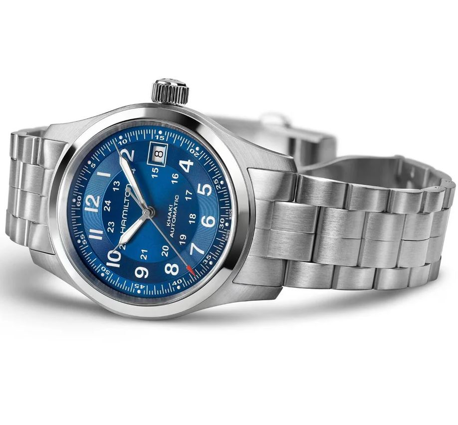 hmlt Khaki Field Auto 38mm