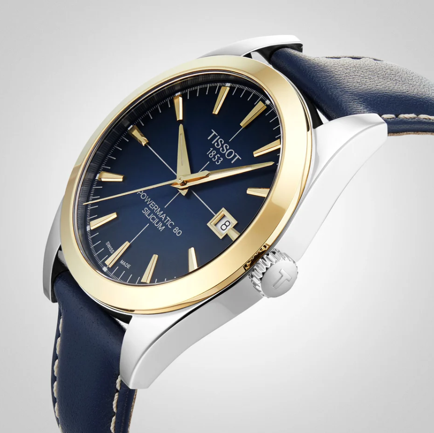 TIST Gentleman Powermatic 80 Silicium Solid 18k Bezel