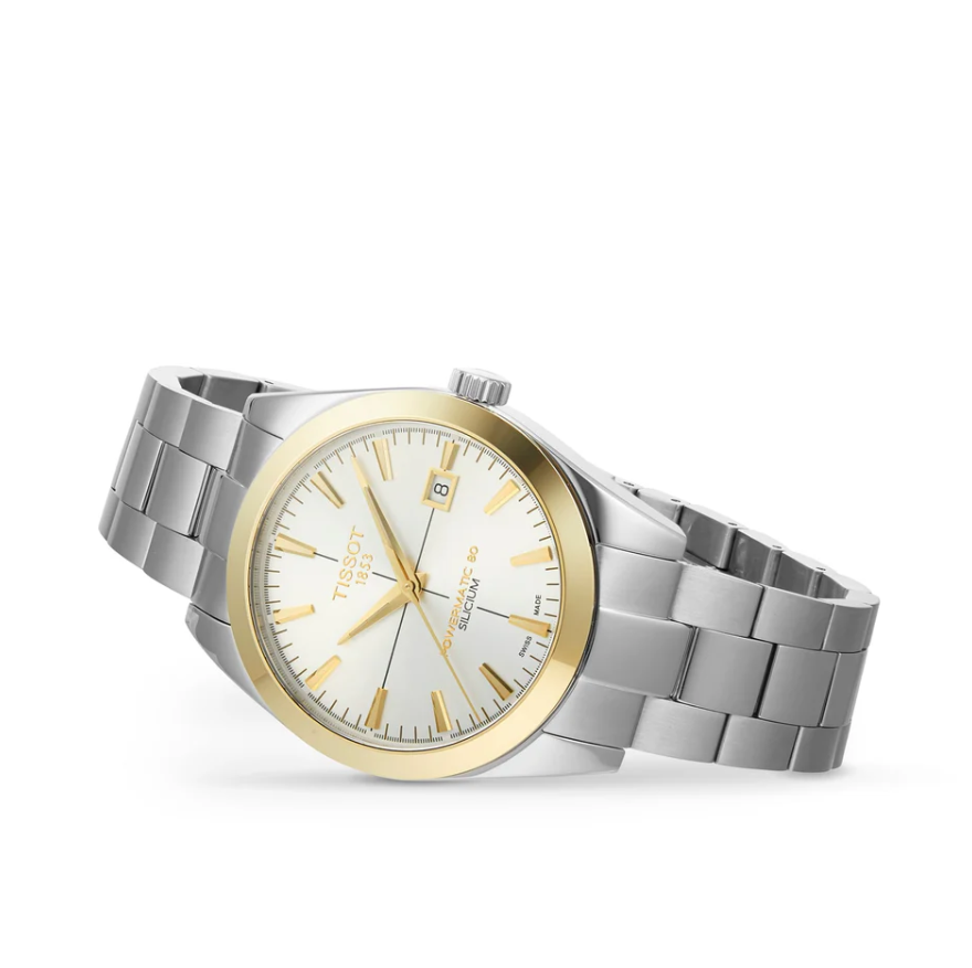 TIST Gentleman Powermatic 80 Silicium Solid 18K Gold Bezel